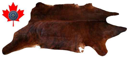 200310- Cowhide Rug Tapis Peau de Vache SUPER BIG SIZE XXXL - Collection Quebecuir Premium