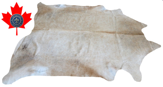 200311- Cowhide Rug Tapis Peau de Vache SUPER BIG SIZE XXXL - Collection Quebecuir Premium