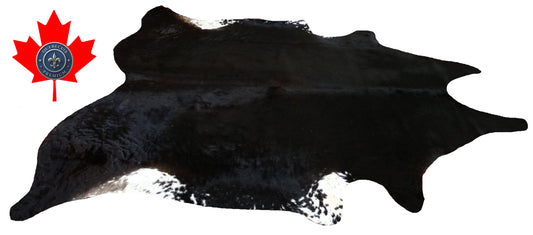 200317- Cowhide Rug Tapis Peau de Vache SUPER BIG SIZE XXXL - Collection Quebecuir Premium