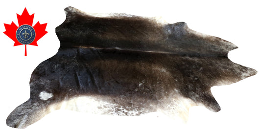 200322- Cowhide Rug Tapis Peau de Vache SUPER BIG SIZE XXXL - Collection Quebecuir Premium