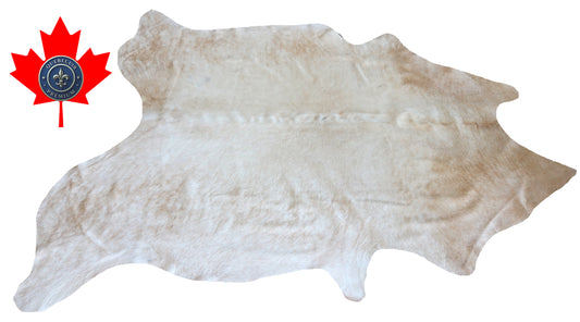 200355- Cowhide Rug Tapis Peau de Vache -Collection Quebecuir Premium
