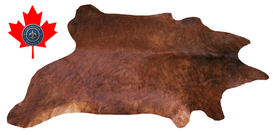 200364 - Cowhide Rug Tapis Peau de Vache -BIG SIZE XL Collection Quebecuir Premium
