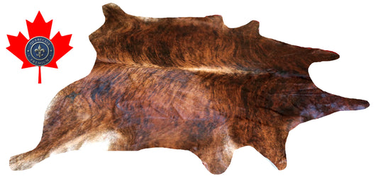 200366 - Cowhide Rug Tapis Peau de Vache -BIG SIZE XL Collection Quebecuir Premium