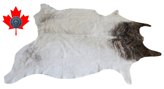 200372- Cowhide Rug Tapis Peau de Vache   Collection Quebecuir Premium