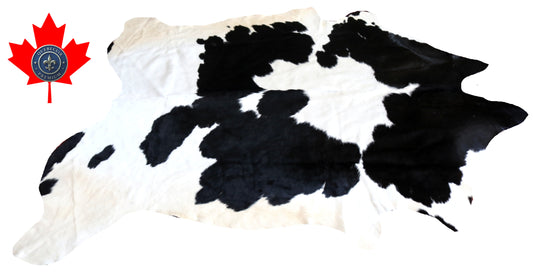 200379 - Cowhide Rug Tapis Peau de Vache -BIG SIZE XL Collection Quebecuir Premium