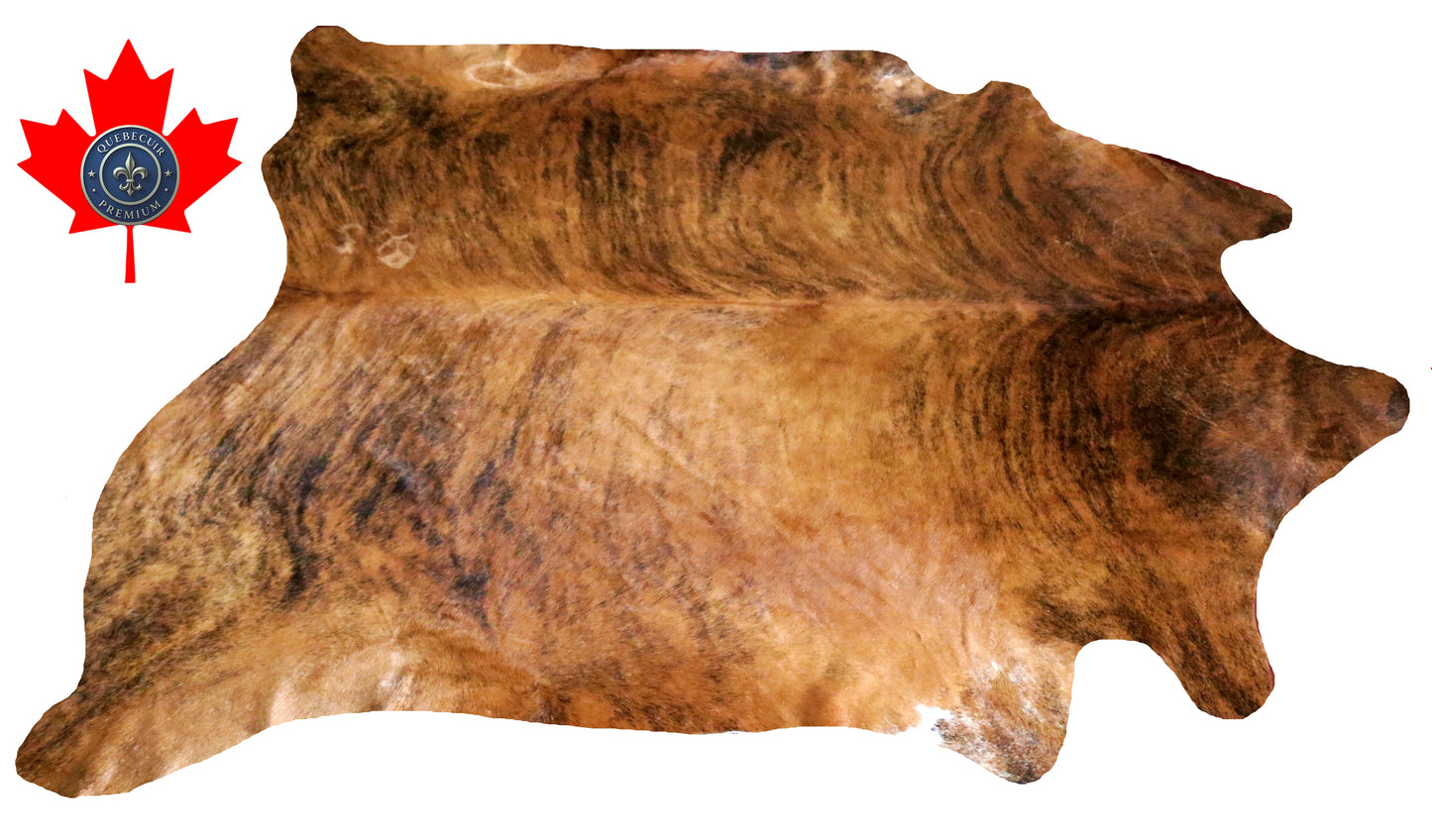 200382 - Cowhide Rug Tapis Peau de Vache -BIG SIZE XL Collection Quebecuir Premium