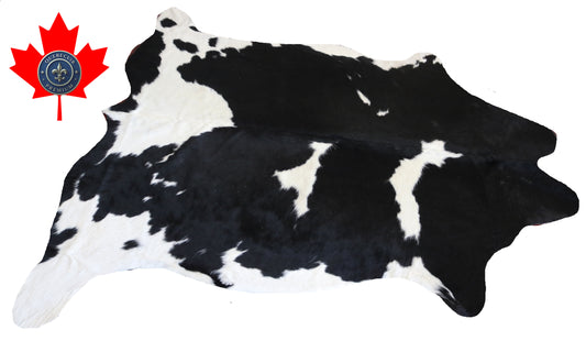 200402- Cowhide Rug Tapis Peau de Vache   Collection Quebecuir Premium