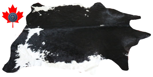 200409 - Cowhide Rug Tapis Peau de Vache -BIG SIZE XL Collection Quebecuir Premium