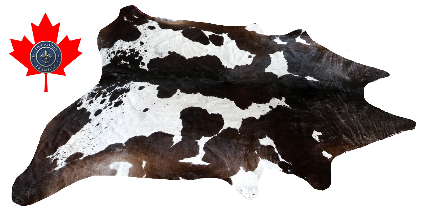 200413- Cowhide Rug Tapis Peau de Vache -BIG SIZE XL Collection Quebecuir Premium