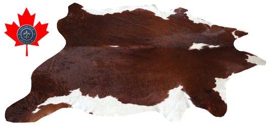 200414- Cowhide Rug Tapis Peau de Vache -BIG SIZE XL Collection Quebecuir Premium
