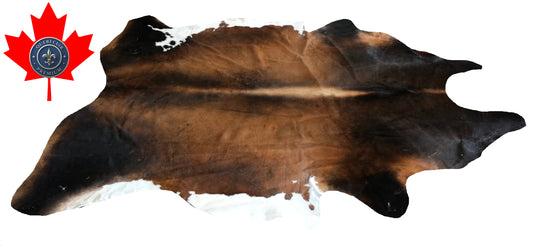 200416- Cowhide Rug Tapis Peau de Vache -BIG SIZE XL Collection Quebecuir Premium