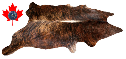 200418- Cowhide Rug Tapis Peau de Vache -BIG SIZE XL Collection Quebecuir Premium