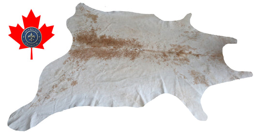 300004- Cowhide Rug Tapis Peau de Vache -BIG SIZE XL Collection Quebecuir Premium
