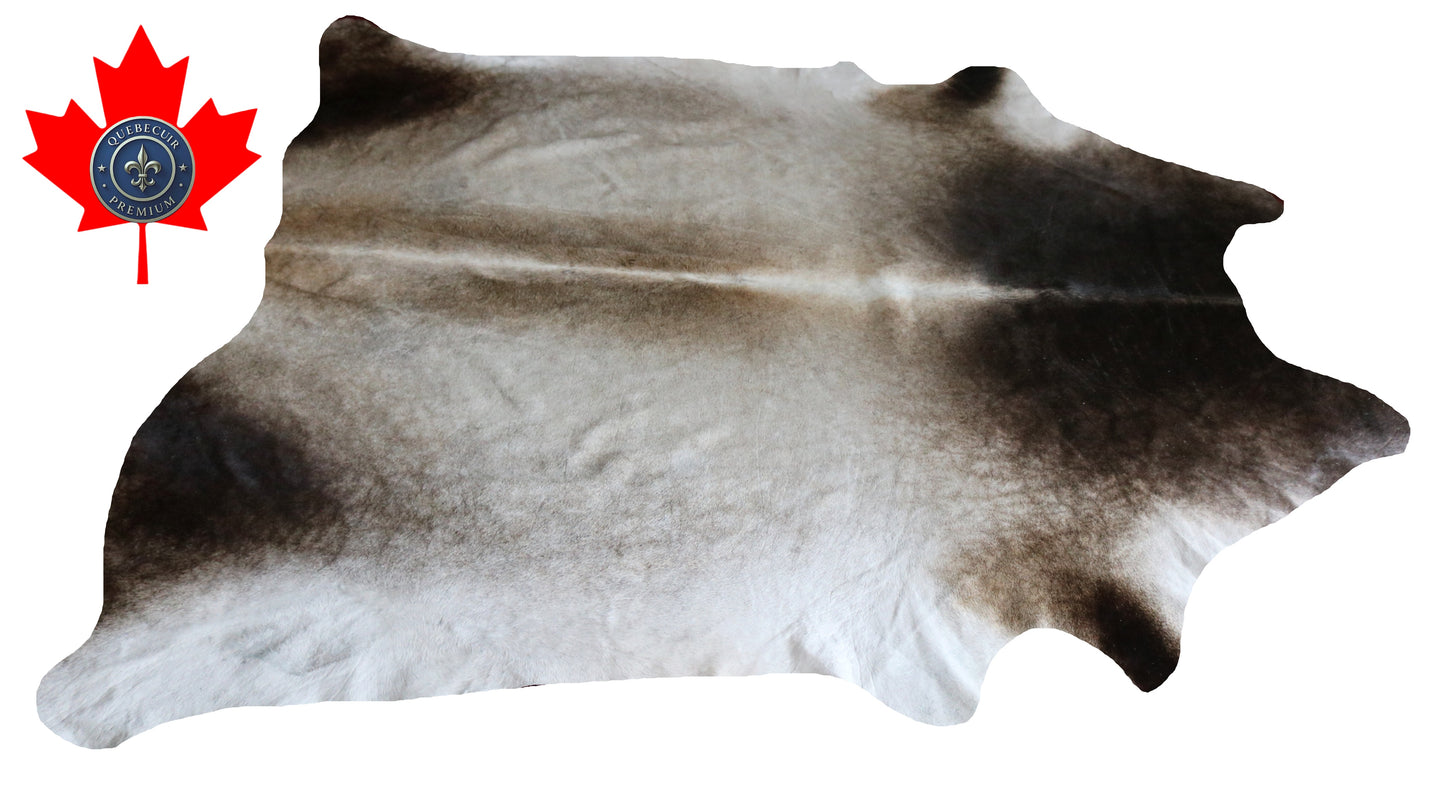 300009- Cowhide Rug Tapis Peau de Vache -BIG SIZE XL Collection Quebecuir Premium