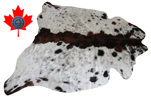 200433 - Cowhide Rug Tapis Peau de Vache     Collection Quebecuir Premium