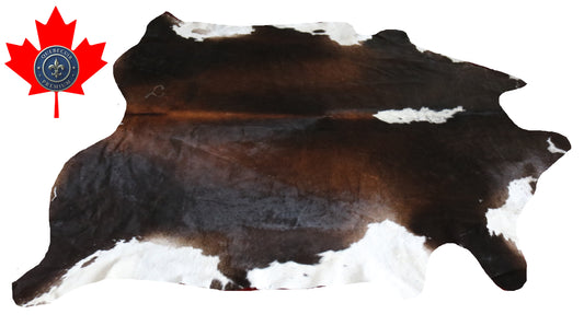 300017- Cowhide Rug Tapis Peau de Vache -BIG SIZE XL Collection Quebecuir Premium