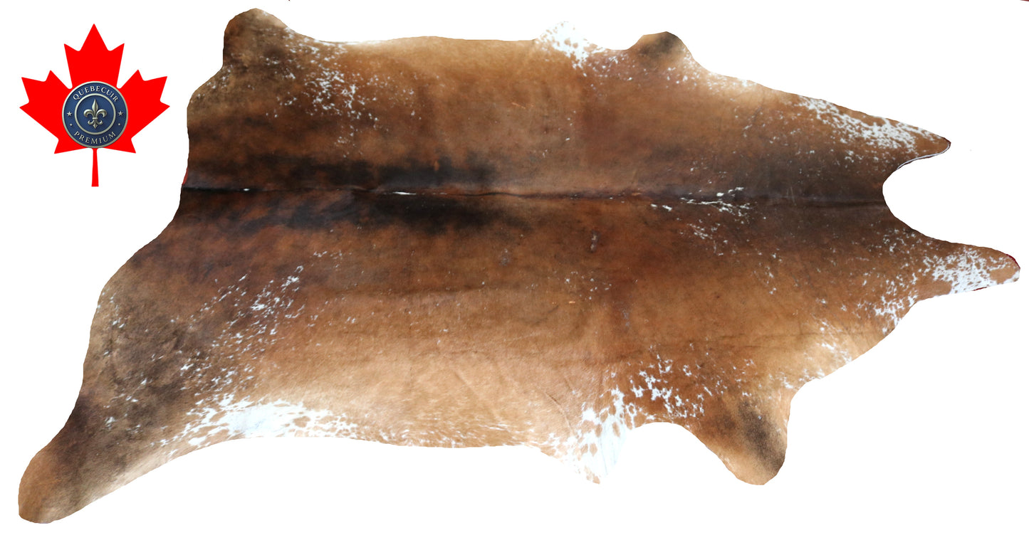 200437 - Cowhide Rug Tapis Peau de Vache     Collection Quebecuir Premium