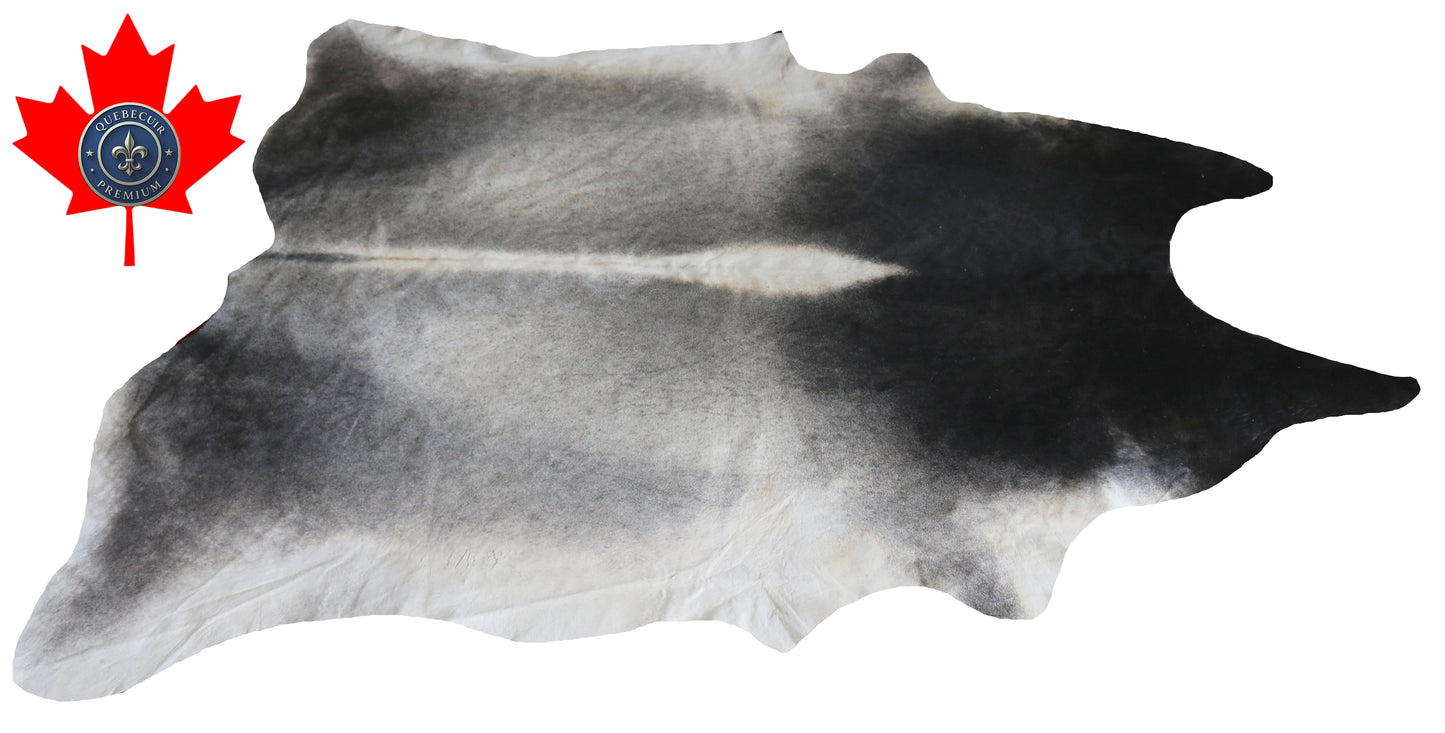 300027 - Cowhide Rug Tapis Peau de Vache -BIG SIZE XL Collection Quebecuir Premium