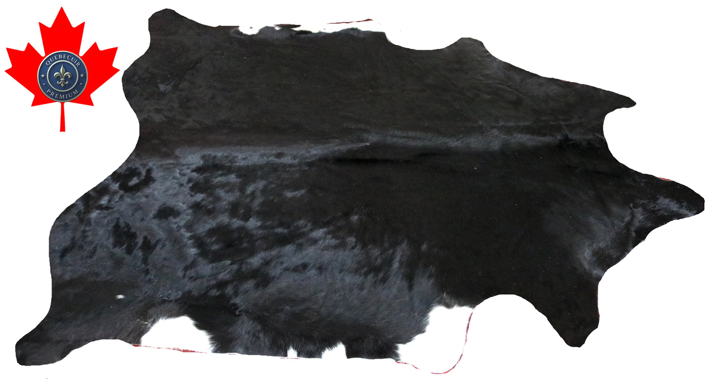 300030 - Cowhide Rug Tapis Peau de Vache -BIG SIZE XL Collection Quebecuir Premium