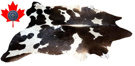 300033 - Cowhide Rug Tapis Peau de Vache -BIG SIZE XL Collection Quebecuir Premium