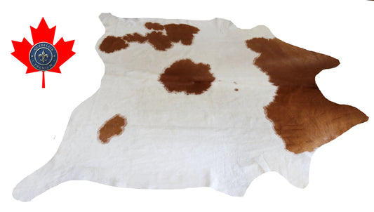 300038 - Cowhide Rug Tapis Peau de Vache     Collection Quebecuir Premium