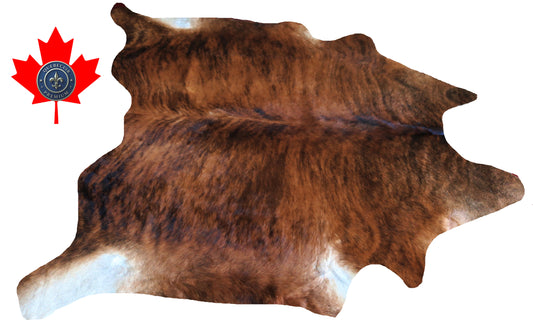 300042 - Cowhide Rug Tapis Peau de Vache     Collection Quebecuir Premium