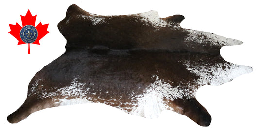 300069 - Cowhide Rug Tapis Peau de Vache -BIG SIZE XL Collection Quebecuir Premium
