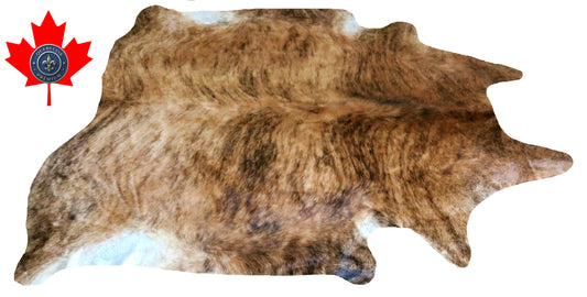 300073 - Cowhide Rug Tapis Peau de Vache -BIG SIZE XL Collection Quebecuir Premium