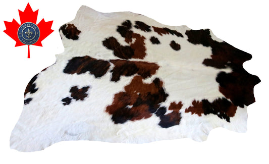 300079 - Cowhide Rug Tapis Peau de Vache -BIG SIZE XL Collection Quebecuir Premium