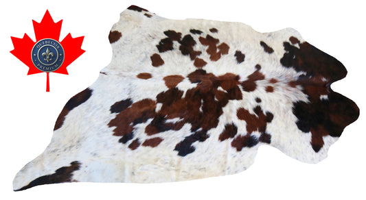 99037 - Cowhide Rug Tapis Peau de Vache  Collection Quebecuir Premium