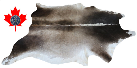 300085- Cowhide Rug Tapis Peau de Vache -BIG SIZE XL Collection Quebecuir Premium