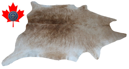 300091 - Cowhide Rug Tapis Peau de Vache  Collection Quebecuir Premium