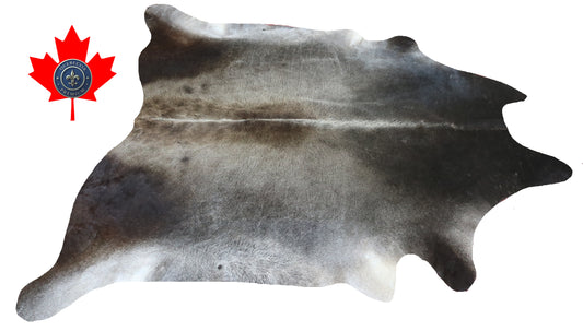 300096- Cowhide Rug Tapis Peau de Vache -BIG SIZE XL Collection Quebecuir Premium