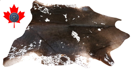 300098- Cowhide Rug Tapis Peau de Vache -BIG SIZE XL Collection Quebecuir Premium