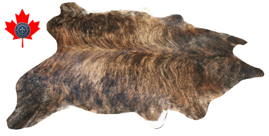 300099- Cowhide Rug Tapis Peau de Vache -BIG SIZE XL Collection Quebecuir Premium