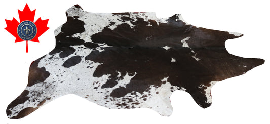 300111- Cowhide Rug Tapis Peau de Vache -BIG SIZE XL Collection Quebecuir Premium