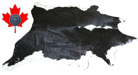 300118 - Cowhide Rug Tapis Peau de Vache -BIG SIZE XL Collection Quebecuir Premium
