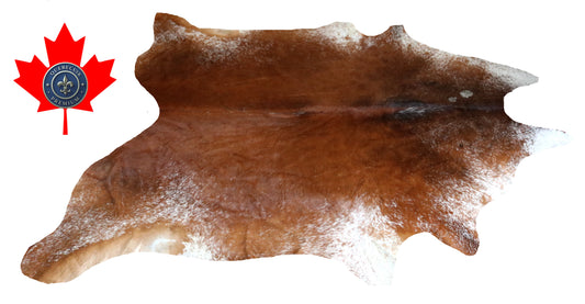 300124 - Cowhide Rug Tapis Peau de Vache -BIG SIZE XL Collection Quebecuir Premium