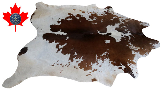 300128 - Cowhide Rug Tapis Peau de Vache -BIG SIZE XL Collection Quebecuir Premium