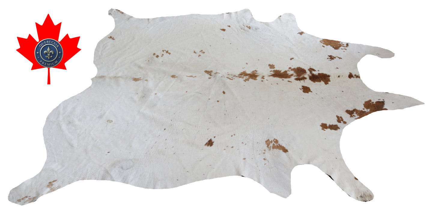 99059 - Cowhide Rug Tapis Peau de Vache -BIG SIZE XL Collection Quebecuir Premium