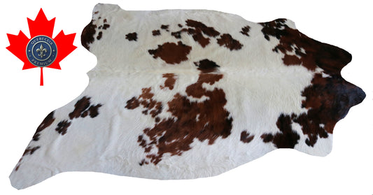 99063 - Cowhide Rug Tapis Peau de Vache  Collection Quebecuir Premium