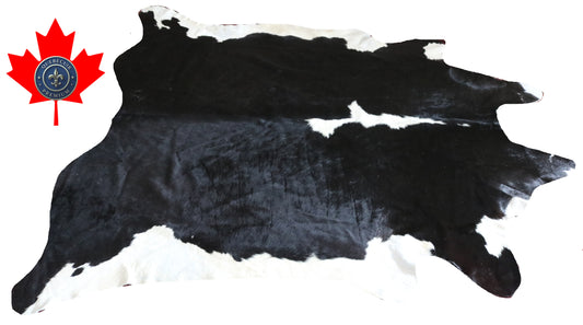 300141 - Cowhide Rug Tapis Peau de Vache -BIG SIZE XL Collection Quebecuir Premium