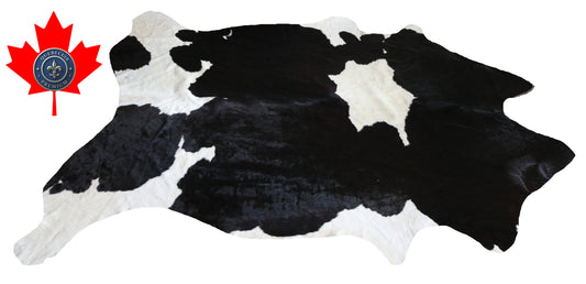 300144 - Cowhide Rug Tapis Peau de Vache -BIG SIZE XL Collection Quebecuir Premium