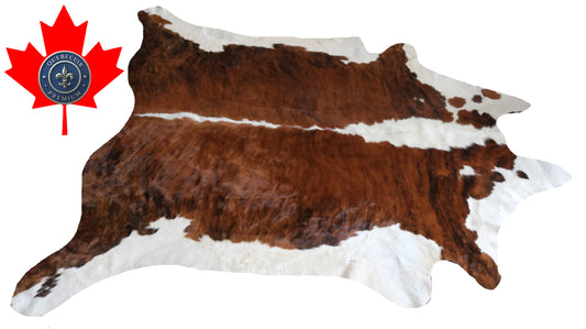300147 - Cowhide Rug Tapis Peau de Vache -BIG SIZE XL Collection Quebecuir Premium