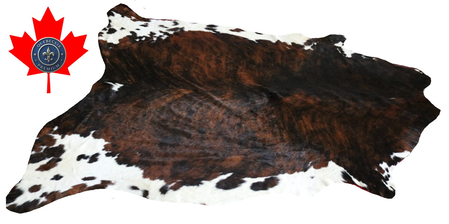 300155 - Cowhide Rug Tapis Peau de Vache -BIG SIZE XL Collection Quebecuir Premium