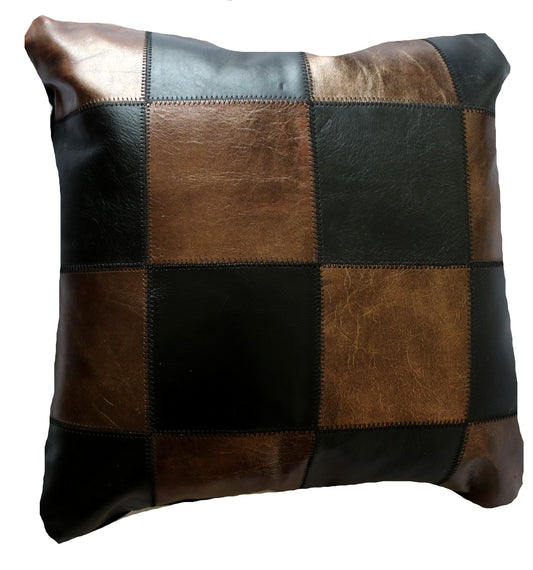 300178  Coussin  Peau de Vache Cowhide Pillow  Collection Quebecuir Premium