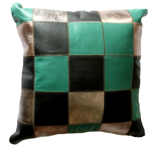 300185 Coussin  Peau de Vache Cowhide Pillow  Collection Quebecuir Premium