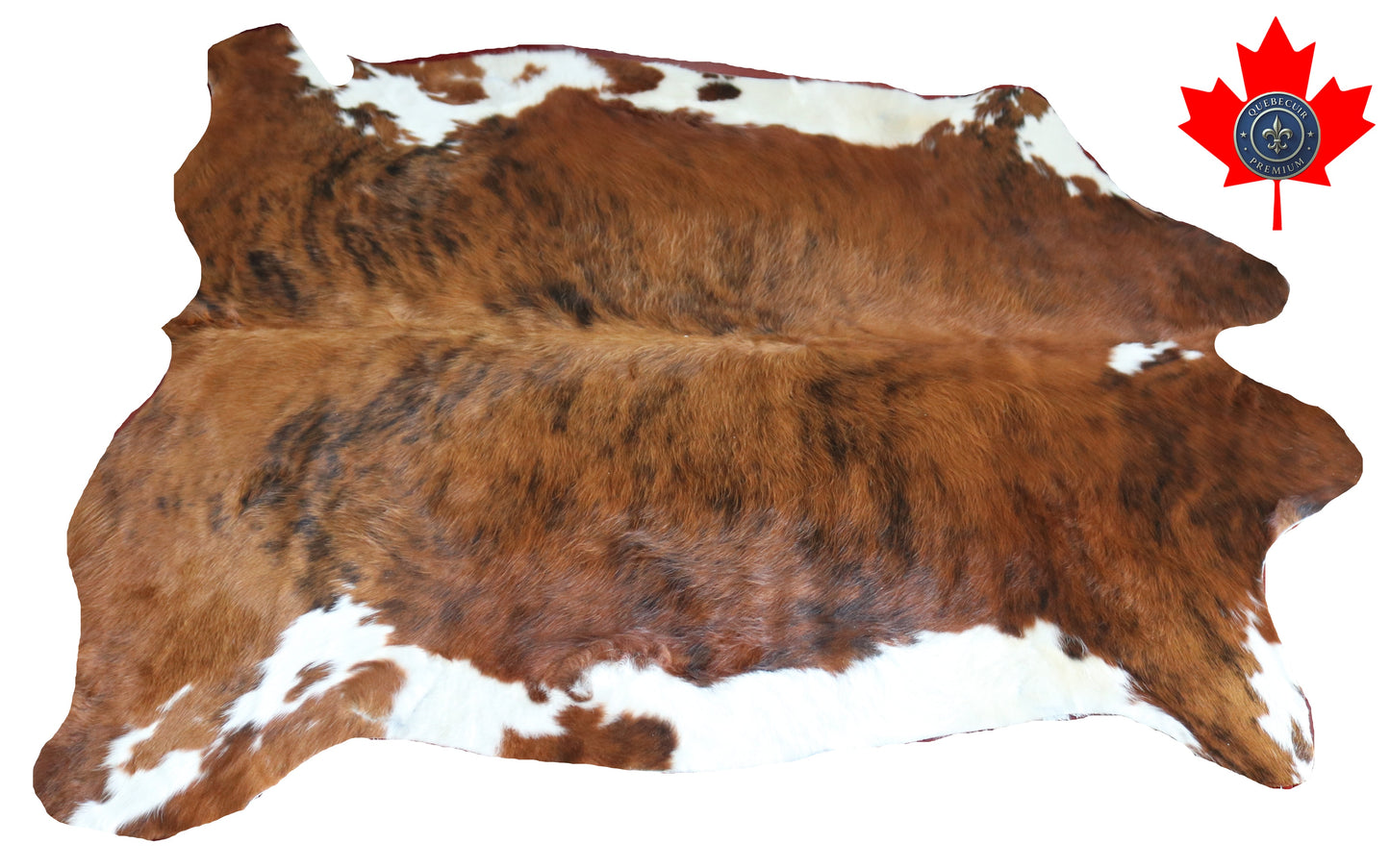 99112- Cowhide Rug Tapis Peau de Vache  Collection Quebecuir Premium