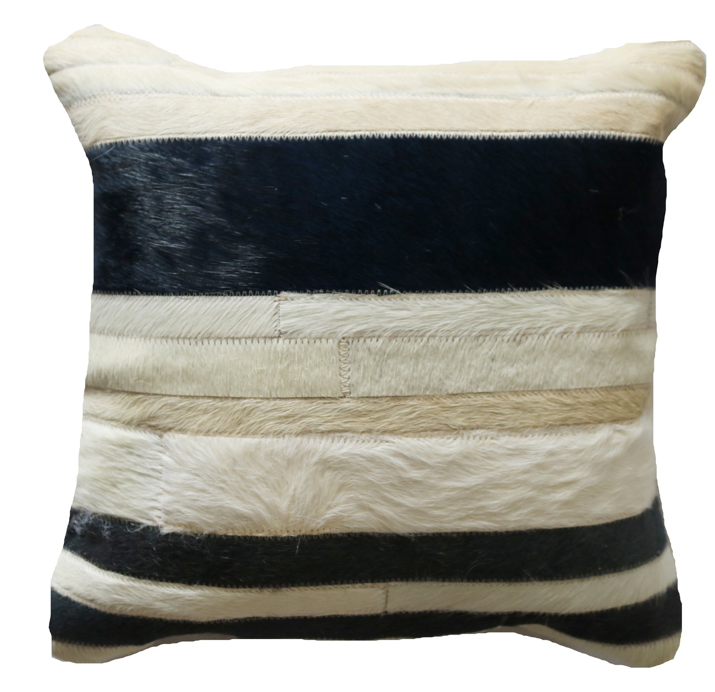 300193  Coussin  Peau de Vache Cowhide Pillow  Collection Quebecuir Premium