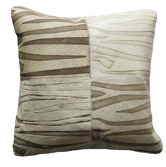 300196  Coussin  Peau de Vache Cowhide Pillow  Collection Quebecuir Premium